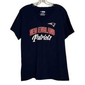 NFL New England Patriots Navy Blue Short Sleeve Tee
